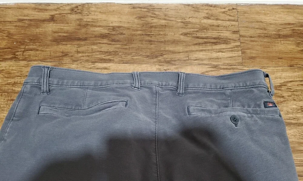 Faherty Shorts Mens 36 Gray All Day Chino Stretch